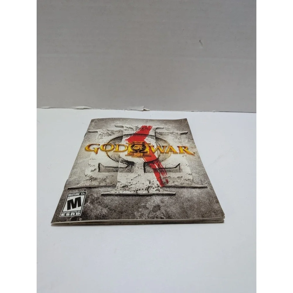 PlayStation 3 PS3 Manual Only God Of War III OEM Fast Shipping